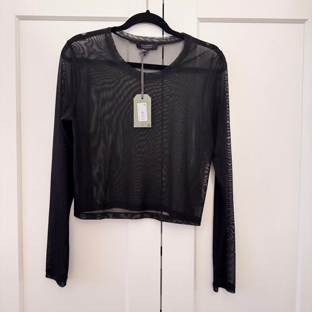 Allsaints Sheer Blouse